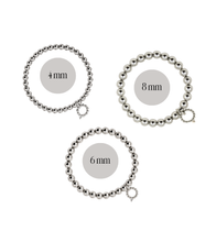 4mm Water Resistant Silver Hematite