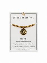 4mm Water Resistant Gold Hematite with Gold Scalloped Padre Pio