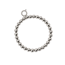 6mm Water Resistant Silver Hematite