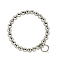 8mm Water Resistant Silver Hematite
