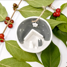 O' Holy Night Ceramic Nativity Ornament