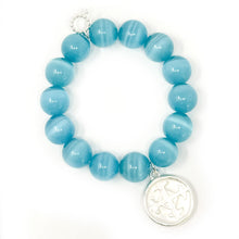 Tidal Calcite with Matte Silver Serenity Prayer