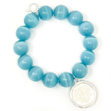 Tidal Calcite with Matte Silver Serenity Prayer