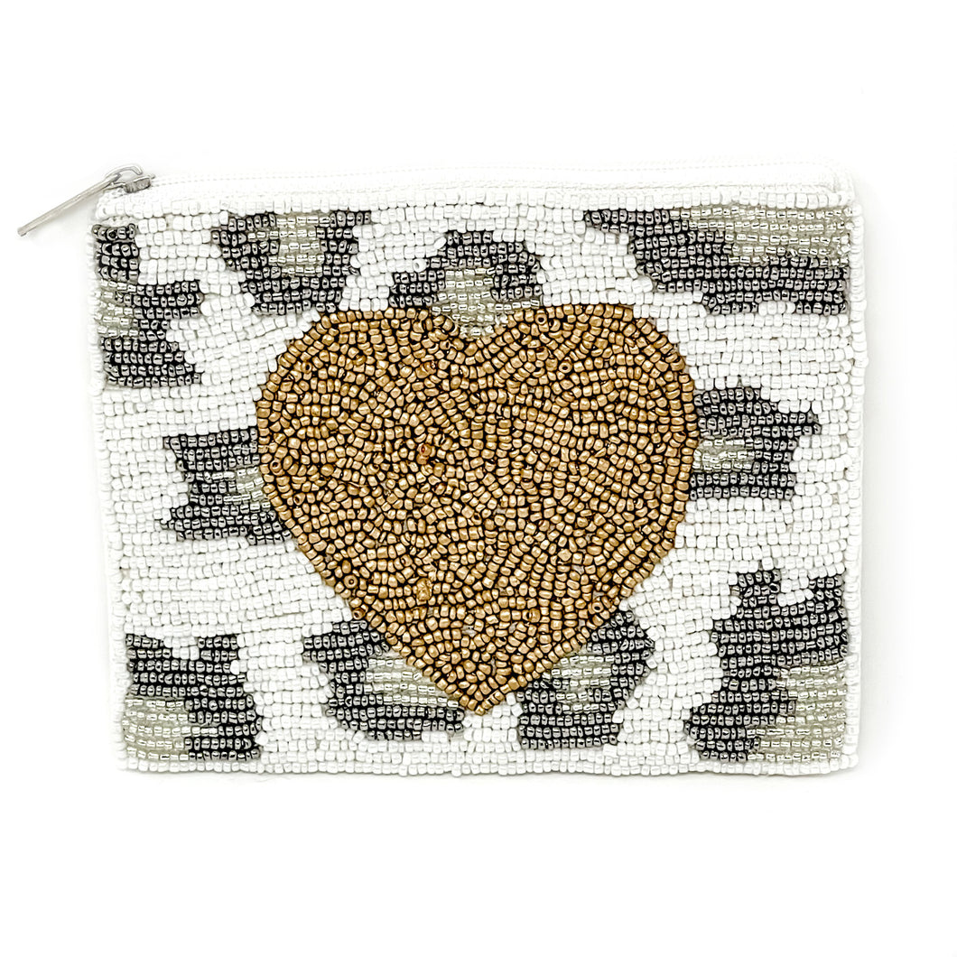 Camo Heart Coin Purse