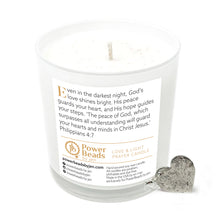 Love & Light Prayer Candle-Hope & Peace