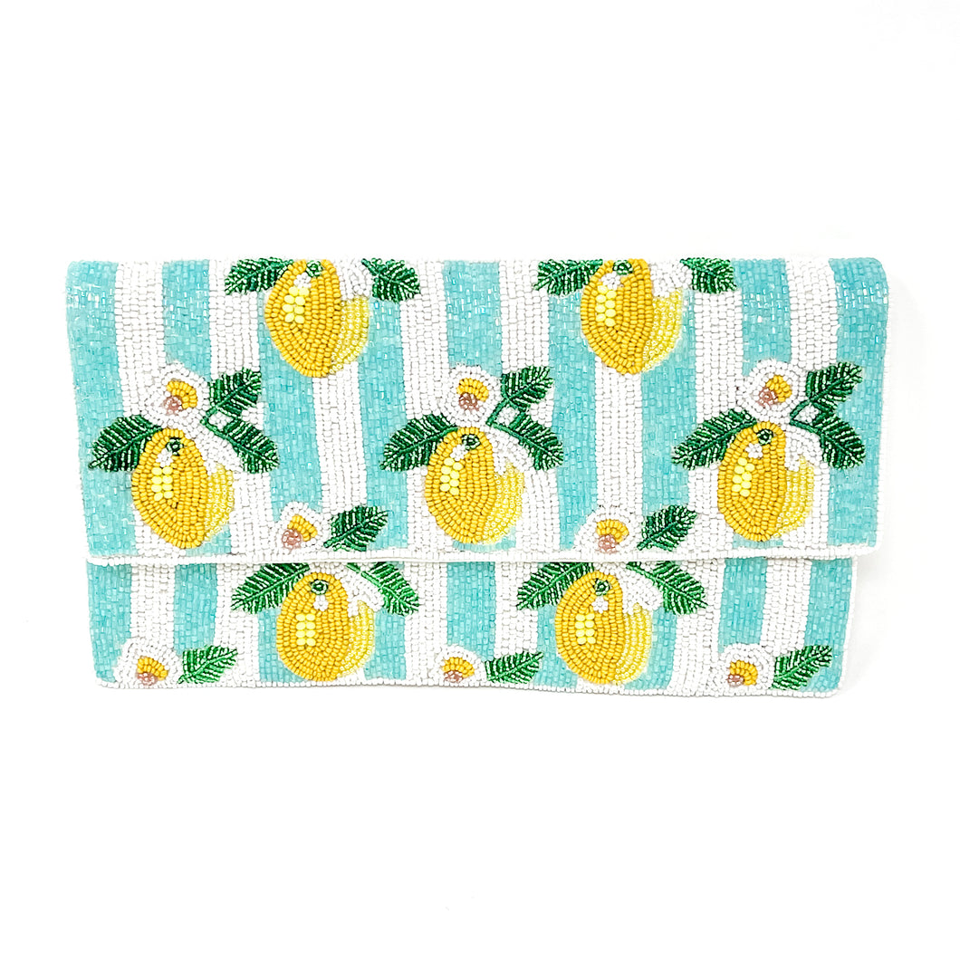 Fresh Squeezed Lemon Clutch