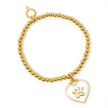 4mm Water Resistant Gold Hematite with Pet Love