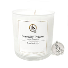 Love & Light Prayer Candle - Serenity Prayer