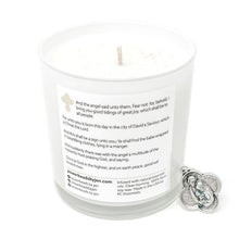 Love & Light Prayer Candle -O Holy Night Holiday Candle