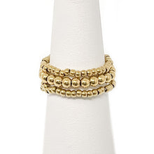 Hematite Triple Ring Stack