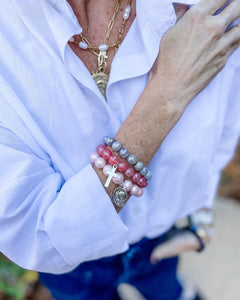 Petite Pink Faith Team Stack- Bernadette