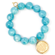 Bora Bora Agate with Gold Serenity Prayer