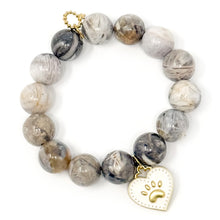 Cathedral Agate with Pet Love