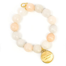 Faceted Pink Aventurine with Always Be with You Cardinal