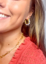 Water Resistant Pearly Girly Hoops