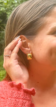 Water Resistant Chunky Gold Hoops