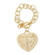 Circle Loop Toggle Bracelet with Jen's Exclusive Love You in a Million Languages