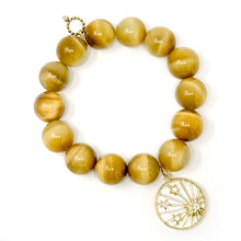 Sunkissed Tiger Eye with Pearl Starburst