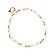 4mm Water Resistant Mixed Pearl and Gold Hematite