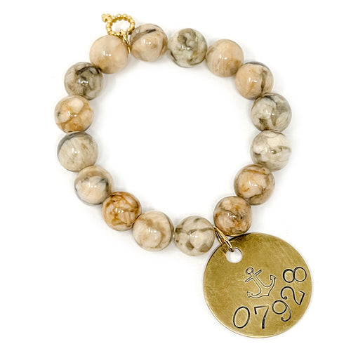 12mm Feldspar with Chatham Anchor Zip