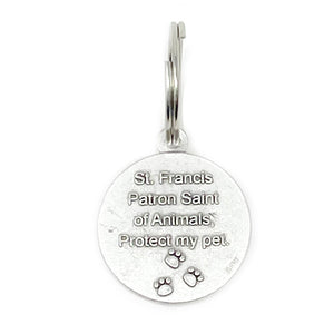 Silver St. Francis Pet Protection Medal