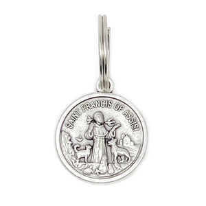 Silver St. Francis Pet Protection Medal