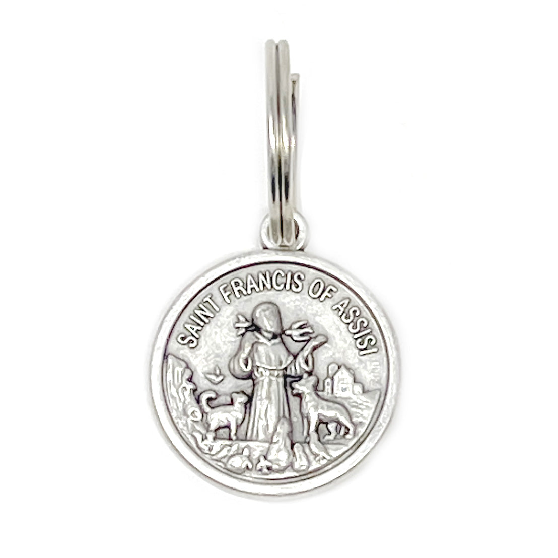 Silver St. Francis Pet Protection Medal