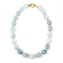 16" Amazonite Hand-Tied Necklace with Toggle Clasp-Curated Collection