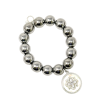 Silver Hematite with Silver Promise of Light