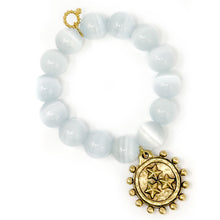 White Calcite with 3-Star Gold Hero Medal