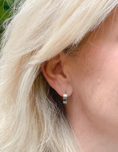 Non-Tarnish Silver Huggie Hoops