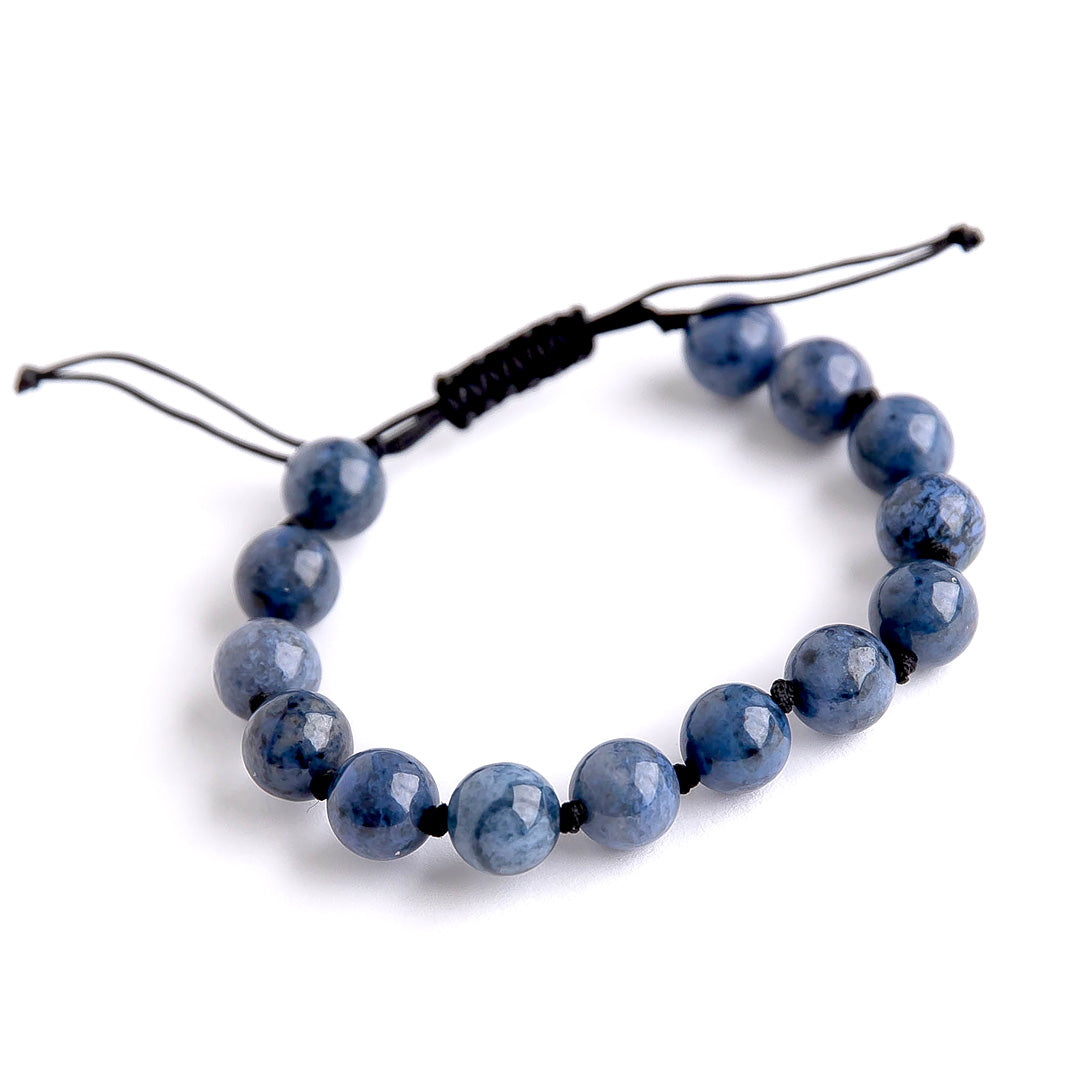 Unisex Adjustable Dumortierite PowerBead