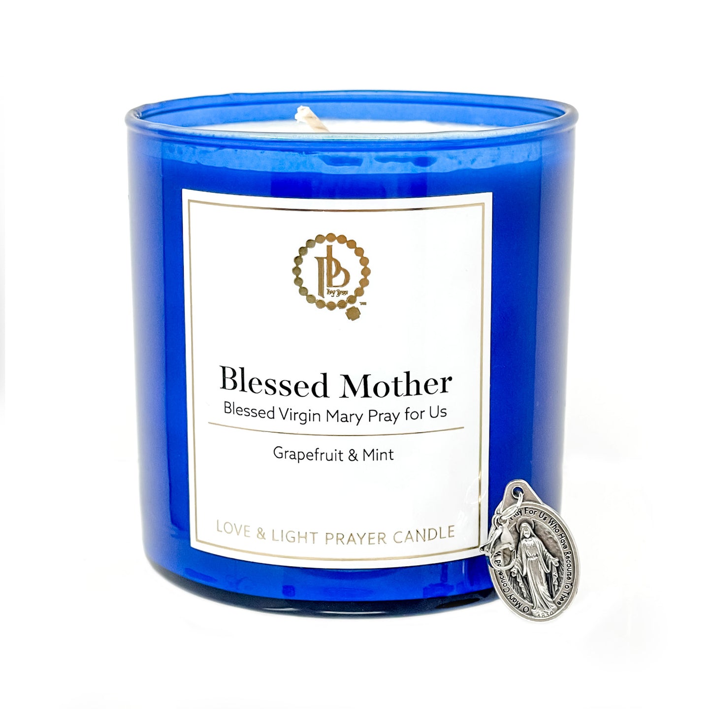 Love & Light Prayer Candle- Blessed Mother