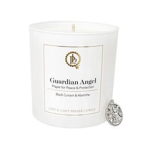 Love & Light Prayer Candle- Guardian Angel